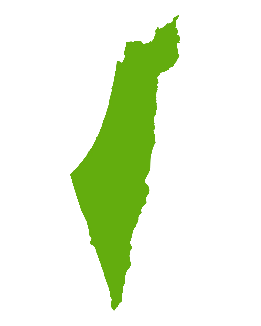Israel coverage map